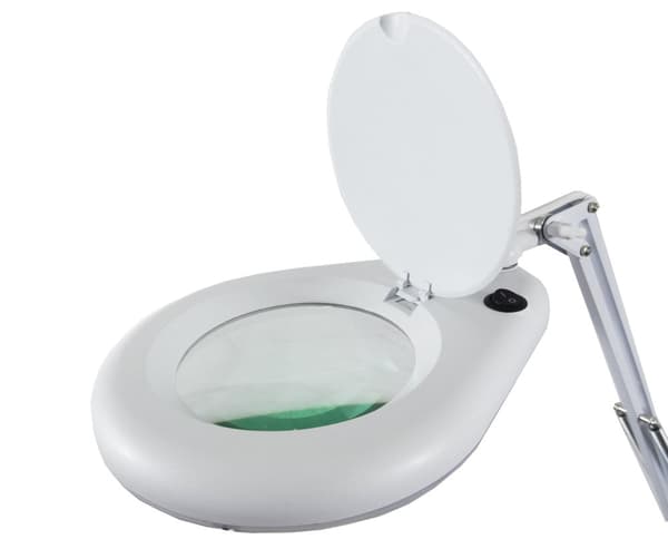 Förstoringslampa UNILUX Zoom LED vit