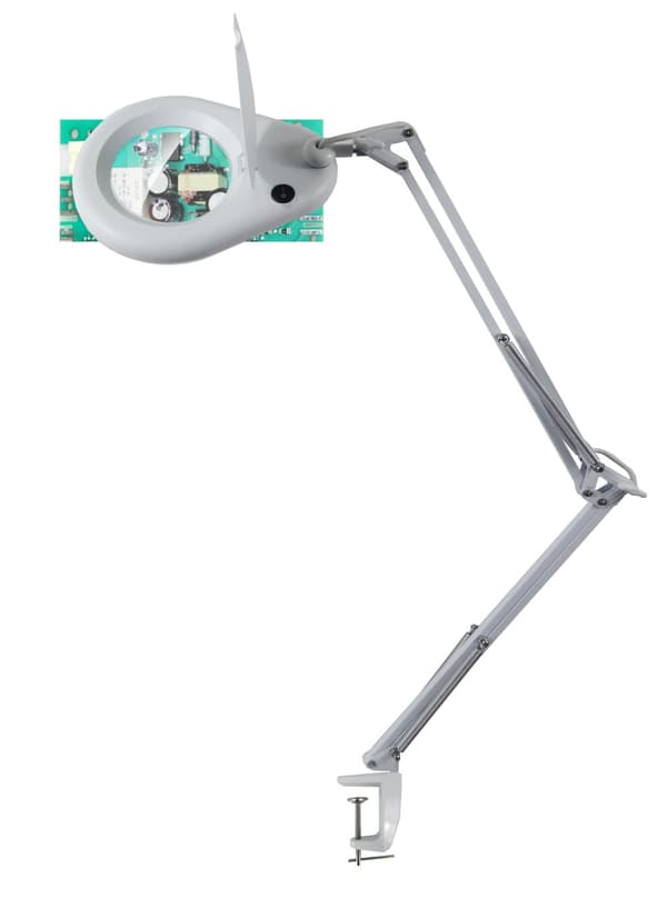 Förstoringslampa UNILUX Zoom LED vit