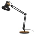 Miniatyrbild 1 av 5: Lampa UNILUX Baya Bamboo LED svart