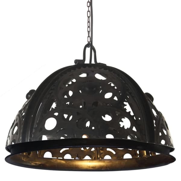 vidaXL industriel loftlampe med kæde og hjul 45 cm E27