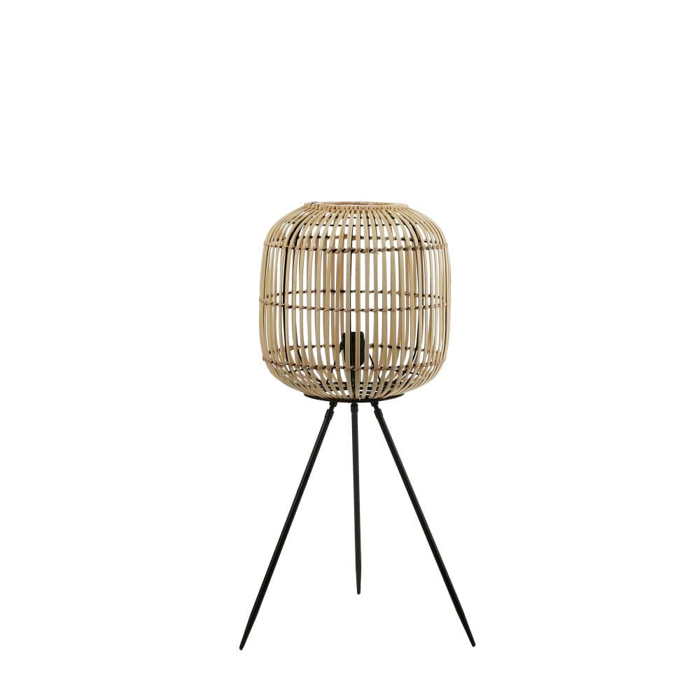Mica Decorations Figo Golvlampa - H76,5 x Ø32,5 cm - Bambu - Brun