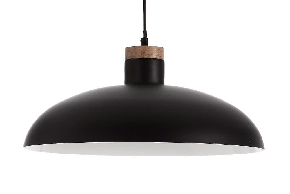 ROMSDAL Taklampa Metall Svart