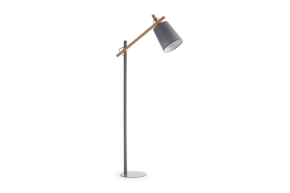 MÄLSTA Golvlampa 74/28 cm Ljusgrå