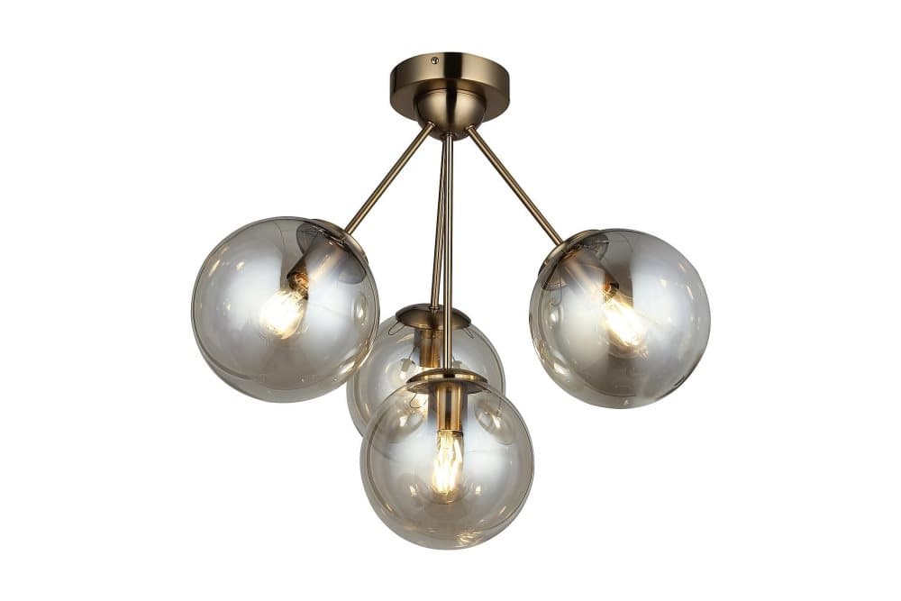 POLNO Taklampa Guld/Svart