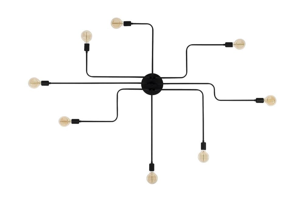 SPIDER Taklampa Svart