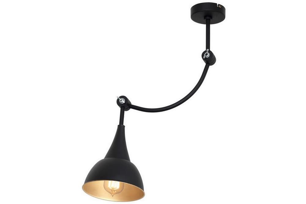 CHARA Taklampa Svart