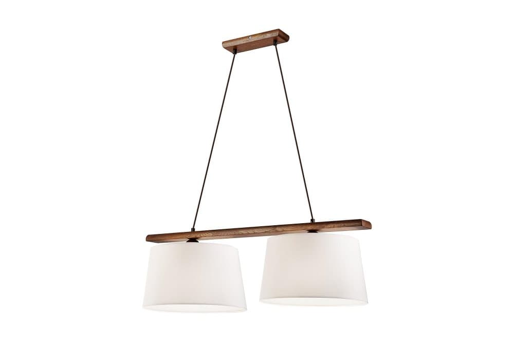 CAYO Taklampa Valnöt