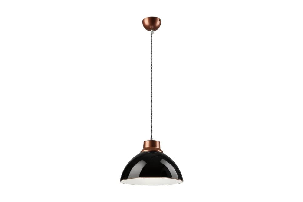 CHANDI Taklampa Svart/Koppar