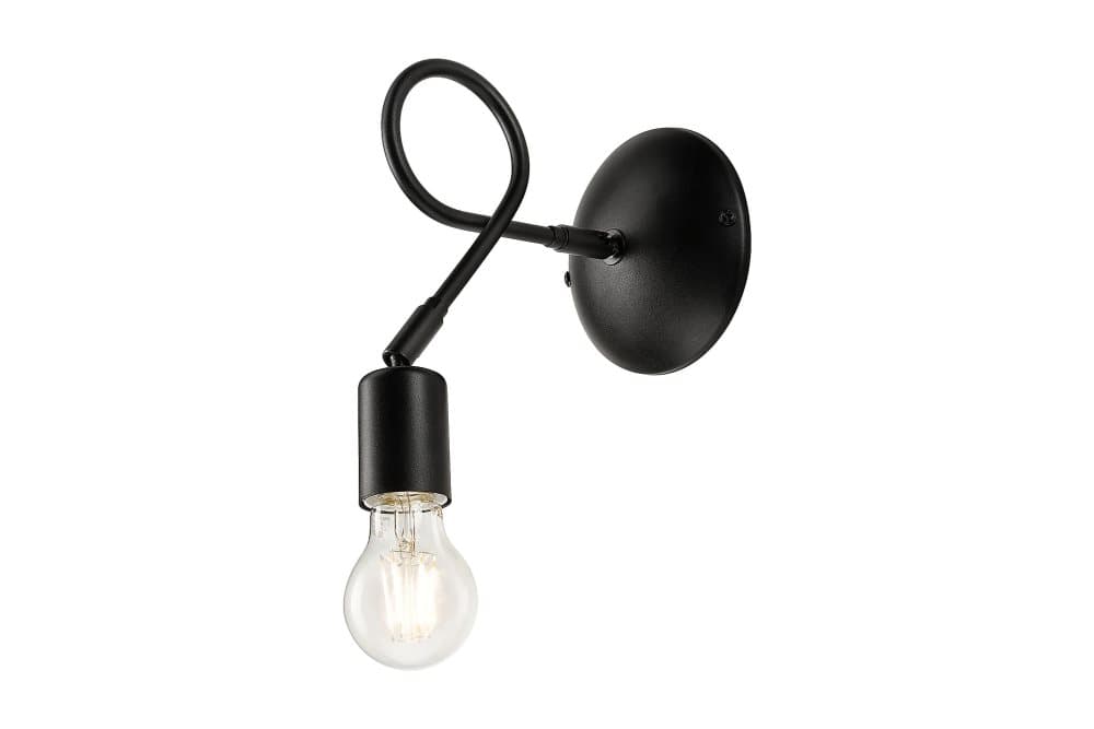 PEPITO Vägglampa Svart