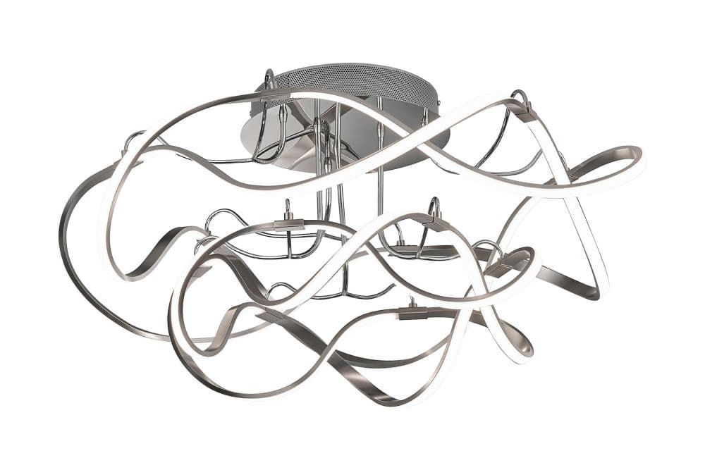 SABRINA Taklampa 80 cm Krom