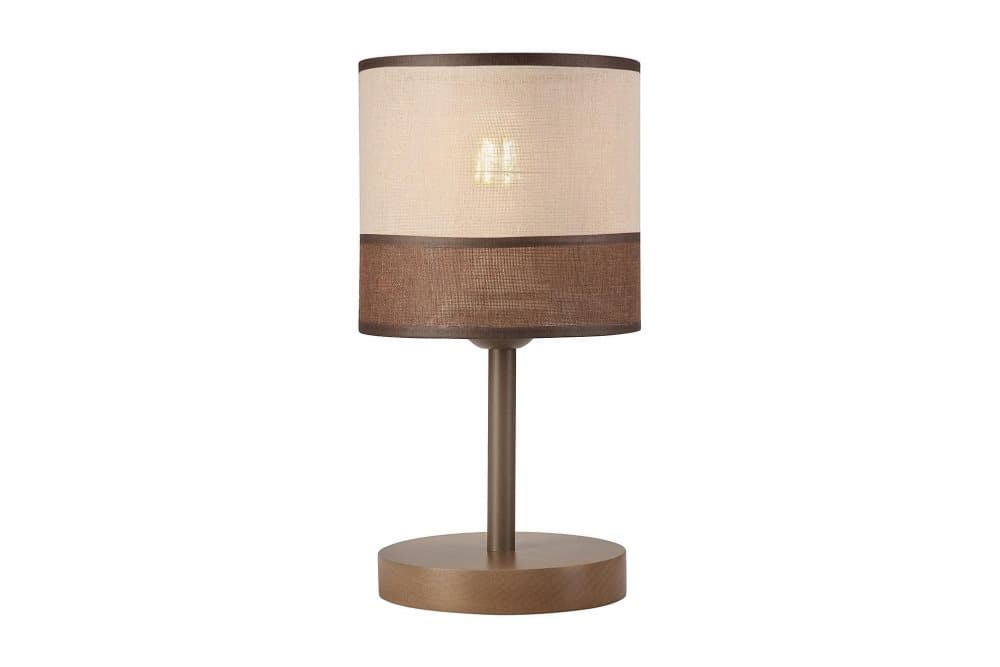 QUEIJAIRO Bordslampa Beige/Brun