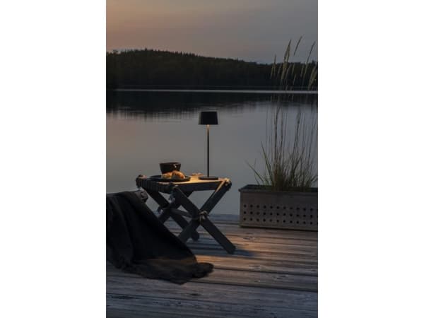 Konstsmide Capri, Vit, Gjuten aluminium, Universal, Svart, IP54, III