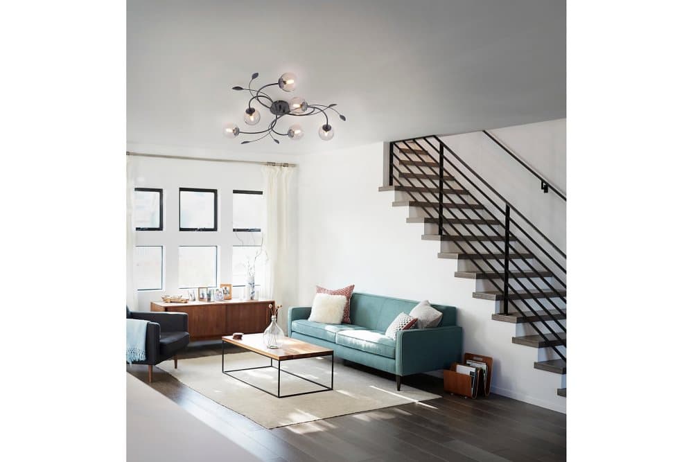 COLORINESS Taklampa 66x68 cm Svart