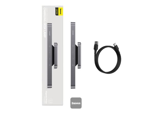 Baseus DGXC-C0G, Grå, Akrylonitril-butadien-styren (ABS), Baderom, Soverom, Barnerom, Kjøkken, Trapper, Garderobe, 1 ampuller, 4,5 W, LED