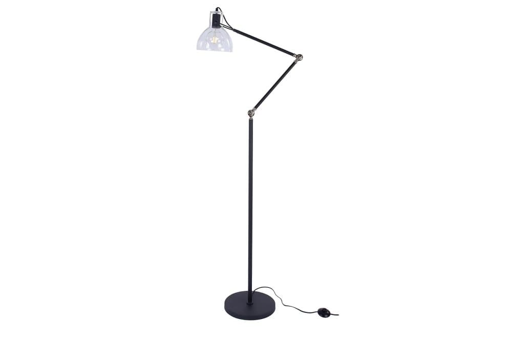 BOOGIE Golvlampa Svart/Silver