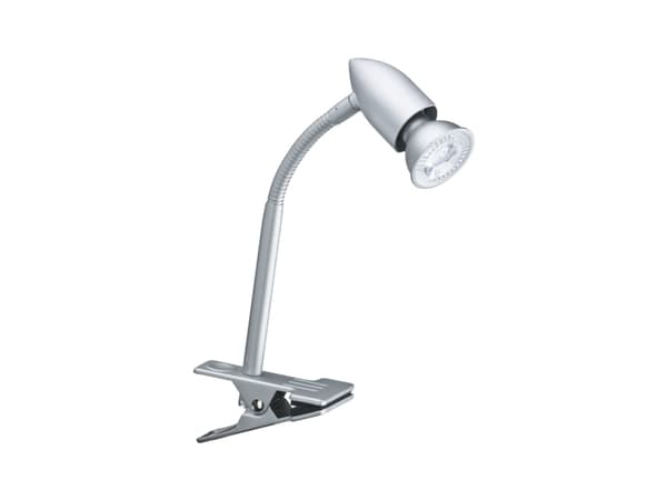 Paulmann Gesa clip, Kromfarget, Metall, Plast, Soverom, Barnerom, Stue, Studere, II, GU10, 1 ampuller