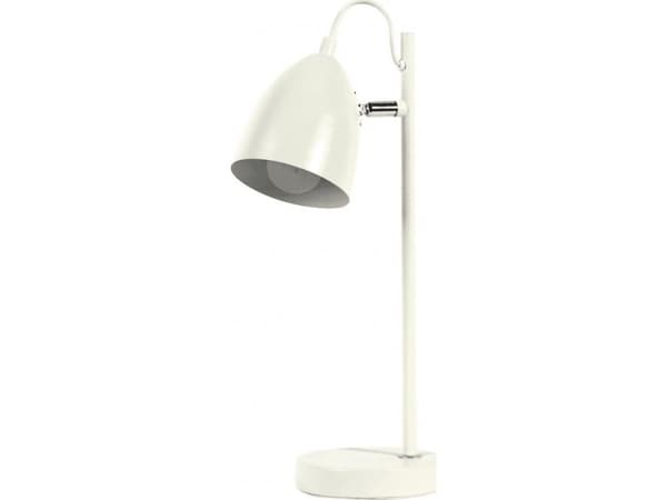 Platinet skrivebordslampe hvit (PTL2537W)