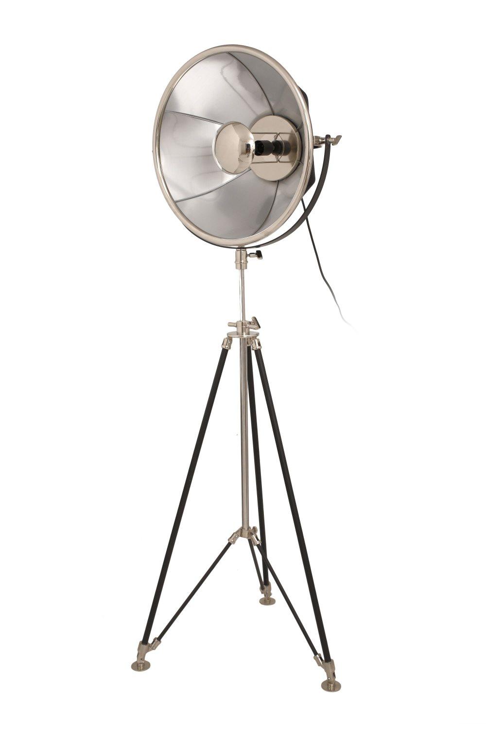 Mayook - Golvlampa Newman - Silver / Svart