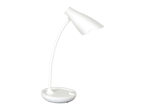 Unilux Ukky, Vit, Akrylnitrilbutadienstyren (ABS), Metall, Plast, Kontor, 1 lampor, 3 W, LED Vit