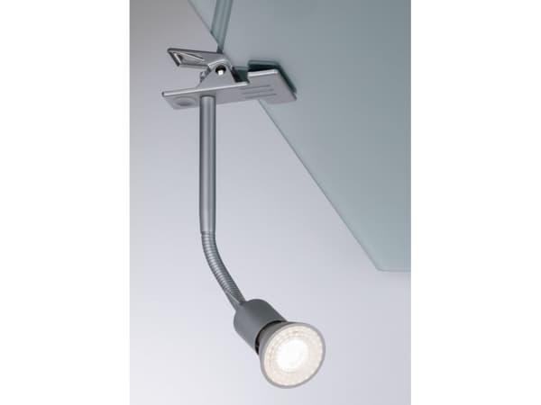 Paulmann Finja clip, Overflateegnet, GU10, 35 W, 230 V, Kromfarget