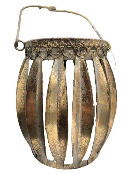Metal Lanterne i Antik look