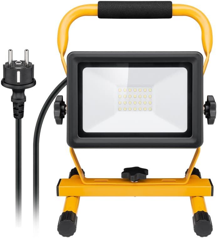 LED-konstruktionsstrålkastare med bas, 30 W
