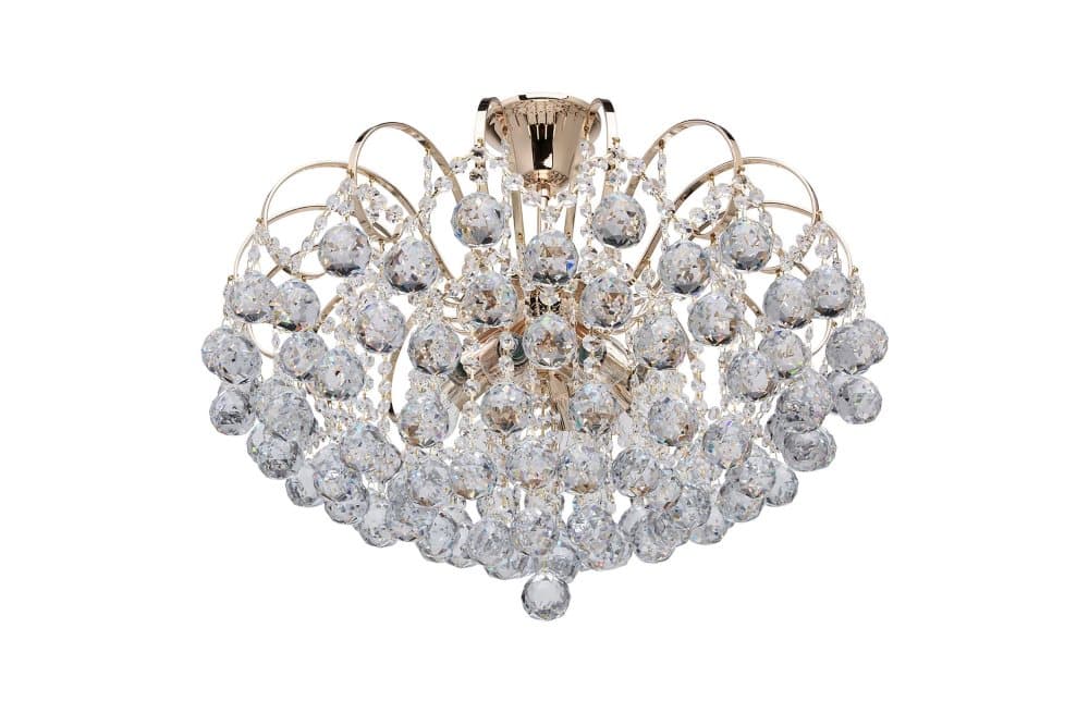 Crystalic Taklampa 43 cm - Guld