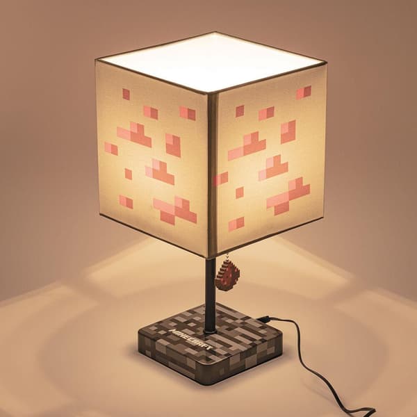 Minecraft, Bordlampe - Redstone