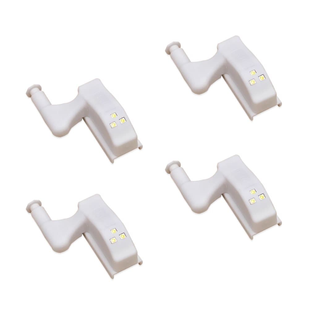 Genius Ideas®GI-085010: 4 delar LED-ljus "Gångjärn"