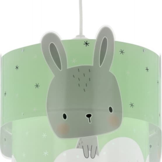 Dalber - Taklampa Baby Bunny 26 X 40 Cm E27 60W Grön/Grå