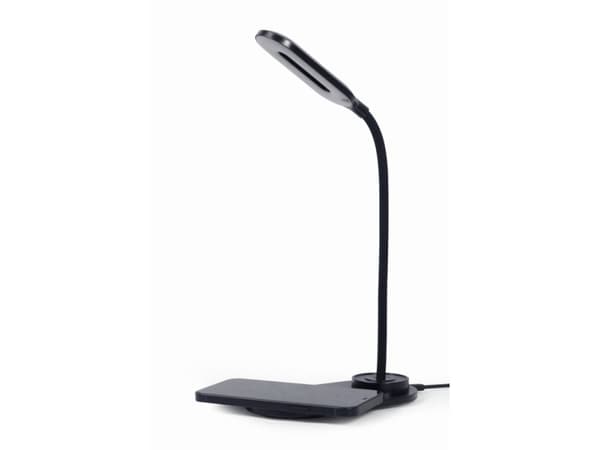 Gembird Desk lamp with wireless charger (black + white) TA-WPC10-LED-01-MX 10 W, 2893-7072 K, LED lamp, 5 V, 2 pcs