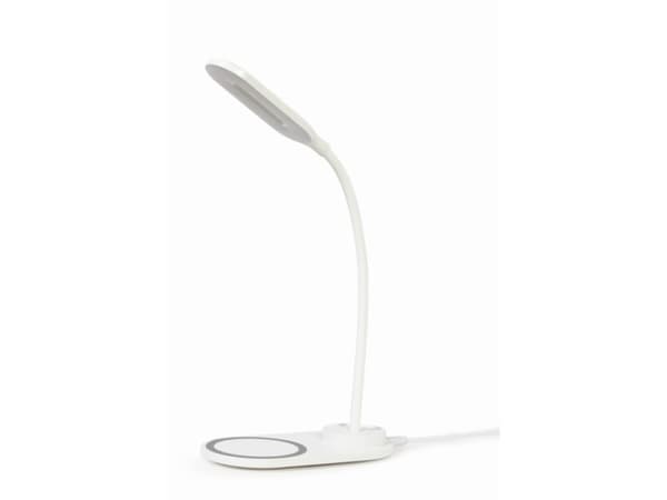 Gembird Desk lamp with wireless charger (black + white) TA-WPC10-LED-01-MX 10 W, 2893-7072 K, LED lamp, 5 V, 2 pcs