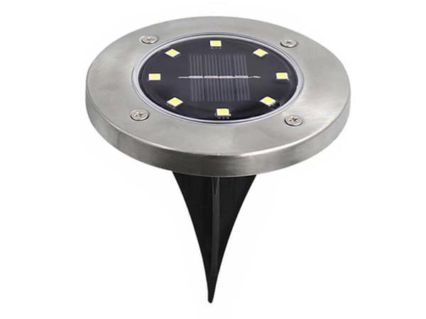4-Pack Spotlights med Solceller för Trädgården Lampa Trädgårdslampa