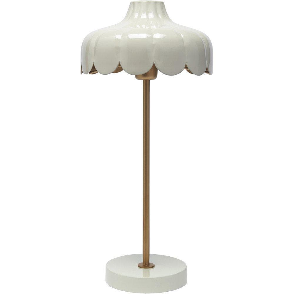 Bordslampa Wells Beige/Guld