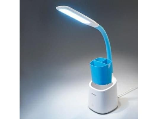 TIROSS DESK LAMPE 60 SMD LED HVIT-BLÅ