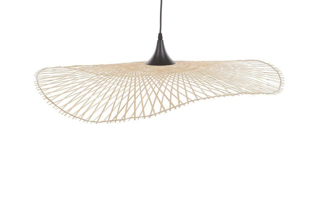 MERRIMAC Taklampa Stor Bambu/Ljusbrun