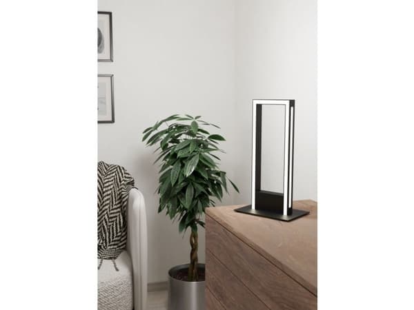 EGLO Salvilanas-Z, Svart, Vit, Gjuten aluminium, Plast, Stål, IP20, II, 16 W, LED