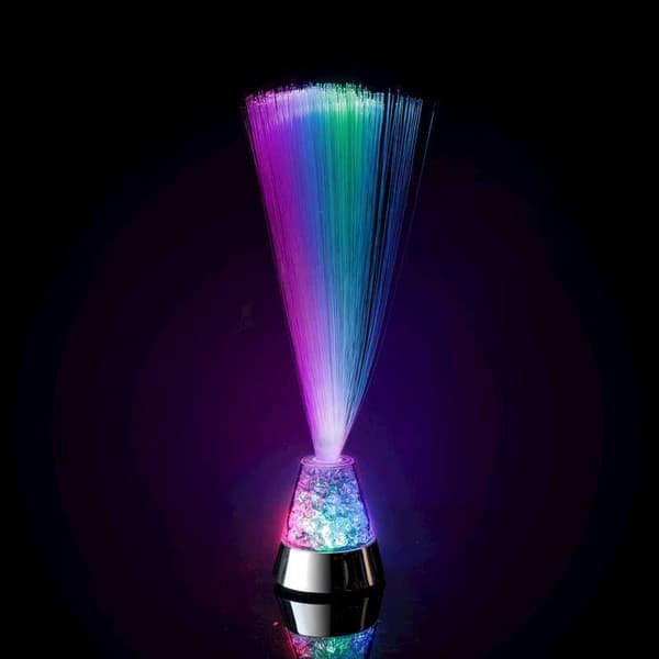 Fiberoptisk Lampe / Fiberlampe - Velg farge
