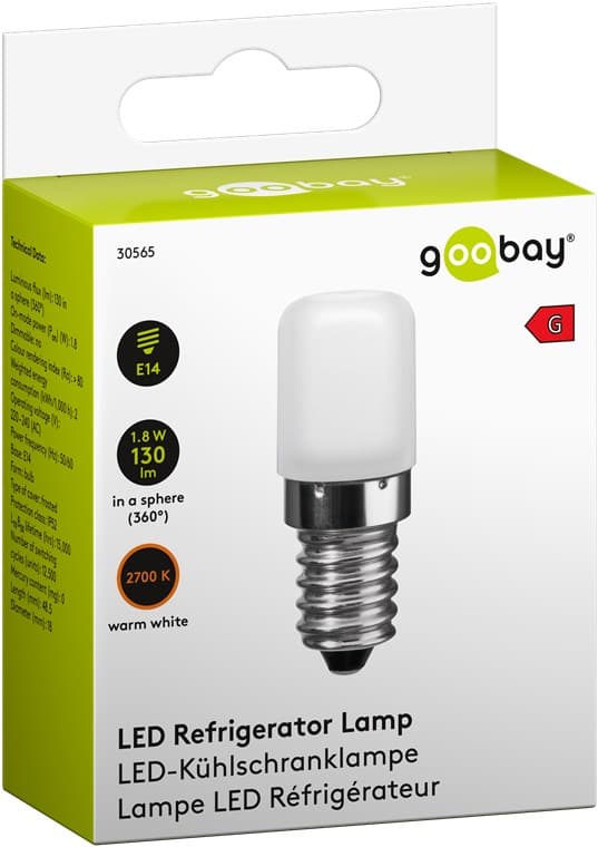 LED-køleskabspære, 1,8 W