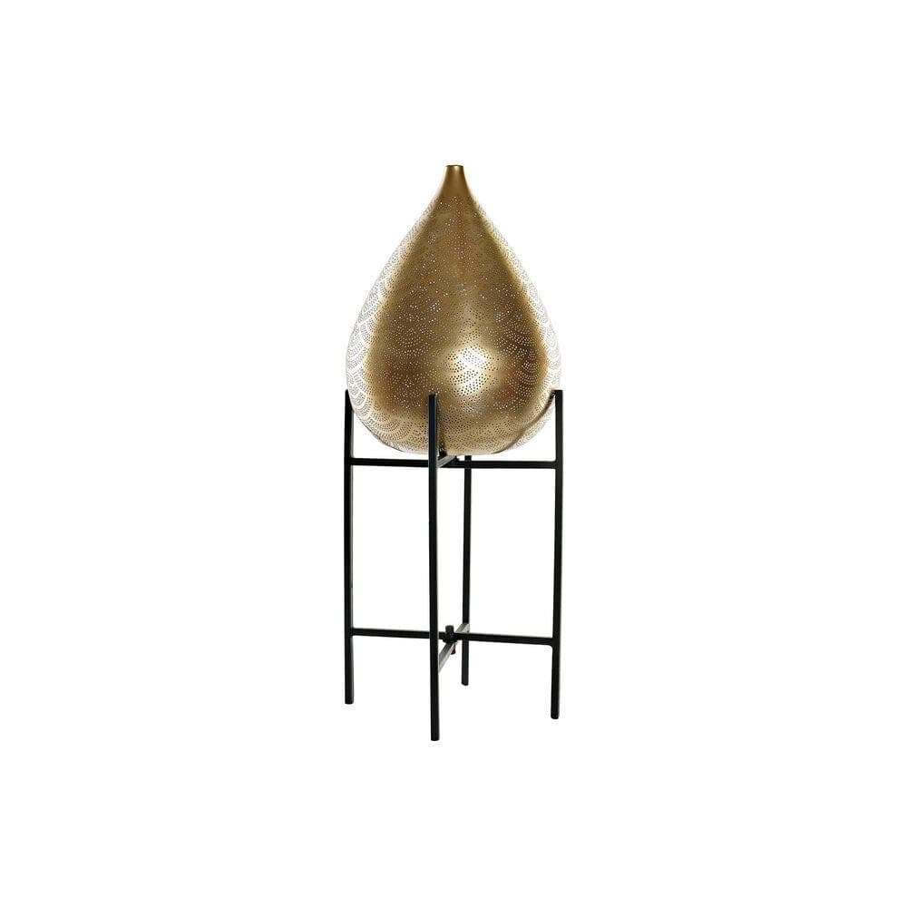 Floor Lamp DKD Home Decor Black Metal Golden (35 x 35 x 85 cm)