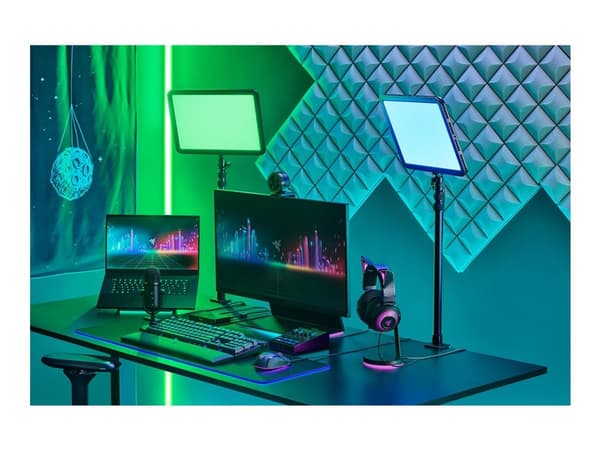 Razer Key Light Chroma - Lyspanel - 1 hoder - LED - AC