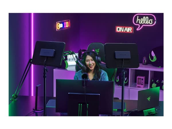 Razer Key Light Chroma - Lyspanel - 1 hoder - LED - AC