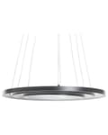 Miniatyrbillede 10 af 11: Pendel Mat Sort Aluminium LED Lys 3 Ringe Glamour