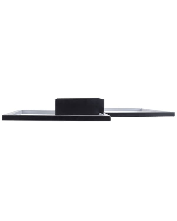 Loftslampe Sort Aluminium Jern Integreret LED Nyhed Spiralform Dekorativ Moderne Glamourøs Stil