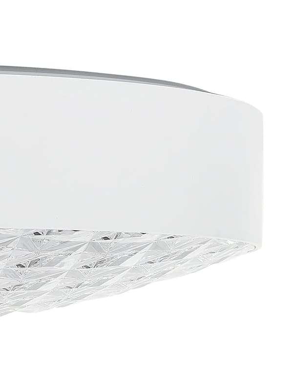 Loftlampe Hvidt Metal Integreret LED-lys rund form Dekorativ Moderne Stil