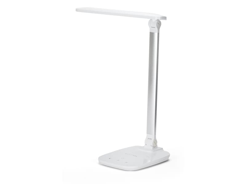 Montis Lampka biurkowa wielofunkcyjna LED MT042, Vit, ABS, Gjuten aluminium, Sovrum, Barnrum, Hemmakontor, Kontor, Skola, Arbetsrum, Elegant stil, Sv