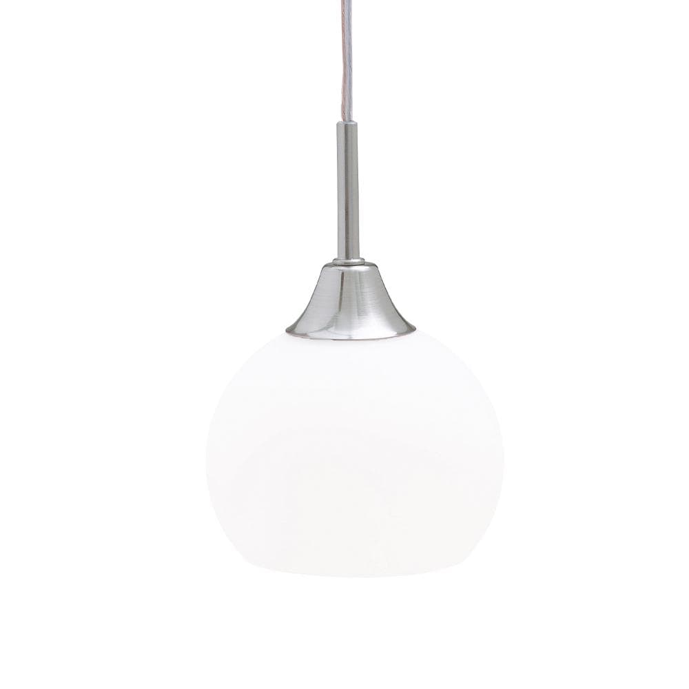 Fönsterlampa Globus Pendel Vit