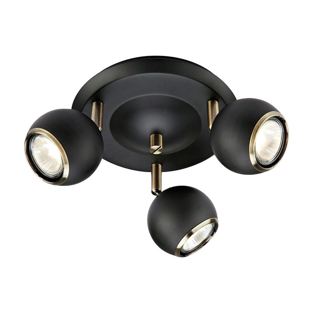 Taklampa Coco Svart/Antik