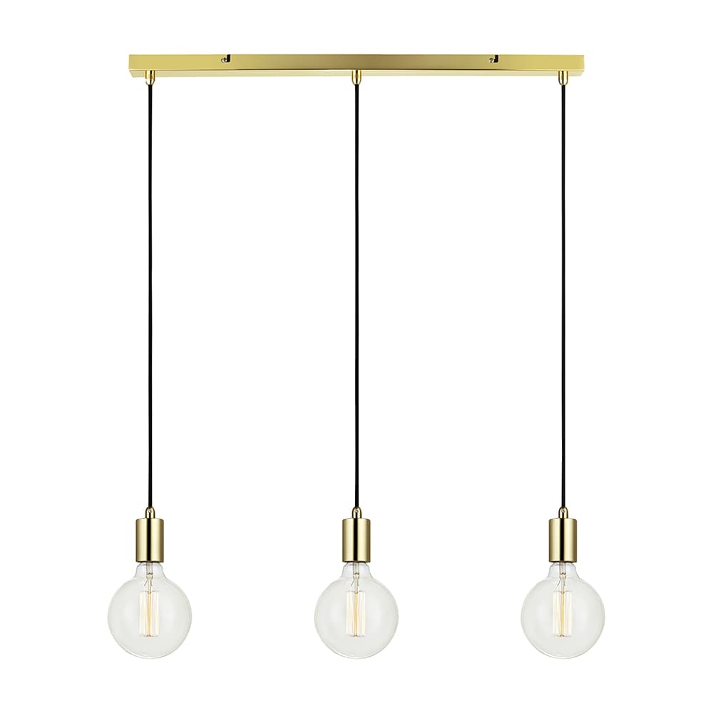 Taklampa Sky Rak Mässing