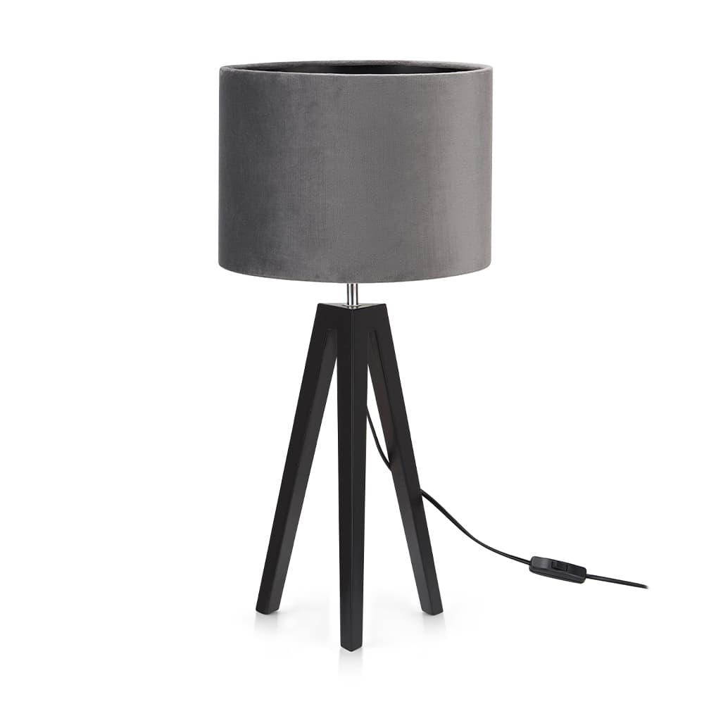 Bordslampa Lunden Svart/Grå